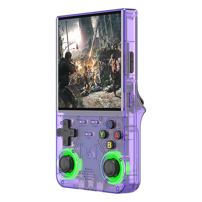 New R36 128GB Ultra Retro Handheld Game Console 4.0-inch Open-Source Linux System Portable Video Player
