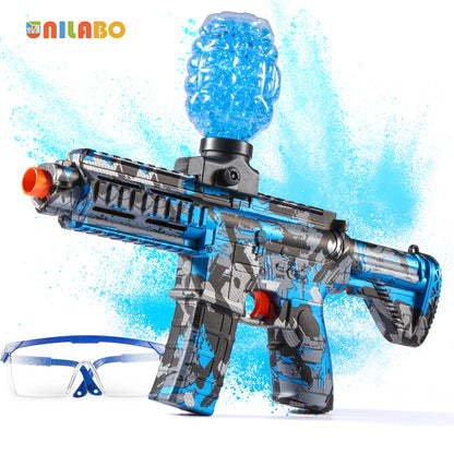 M416 Electric Ball Blaster Toy Gun - High-Speed, Metallic Finish, Rechargeable - Outdoor Game Party Gift(Bullets Excluded)