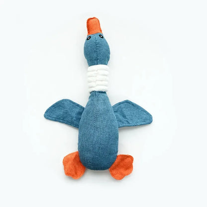 Pet Toys Geese Sound Bite Resistant Teeth Grinding Teeth Cleaning Dog Cat Pet Supplies - Urbizia