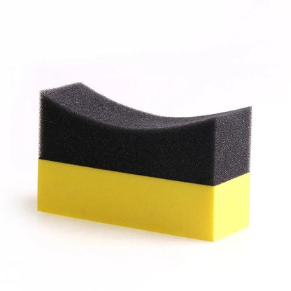 U-Shape Car Tyre and Wheel Cleaning Sponge Set – 5 or 10 Pcs