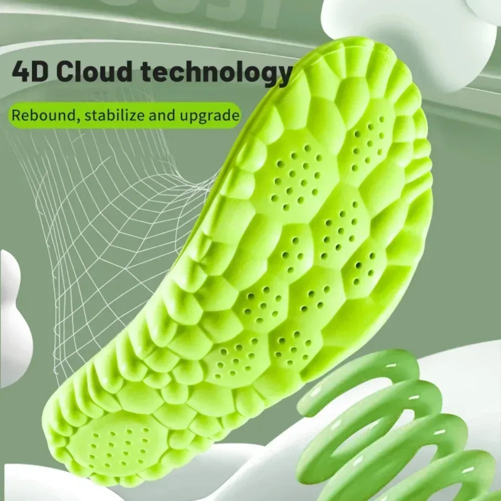 4D Sport Shock Absorption Insoles - Urbizia