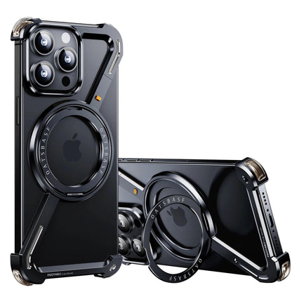 Z Shape Metal Case for iPhone 16 Pro Max