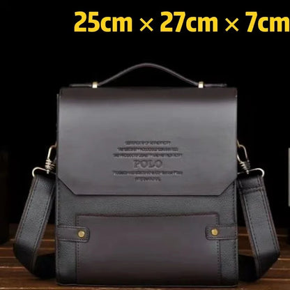 2026 New Cover Horizontal Vertical Styles Briefcase Men's Handheld Shoulder Business Retro 12 Inch Tablet Computer