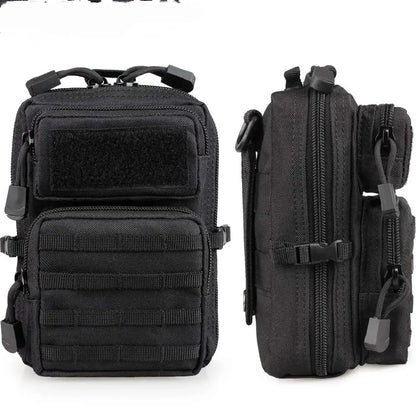 Mini Molle Utility Pouch, EDC Small Tool Pouch for Outdoor Hiking Camping, Phone & Gear Storage Bag