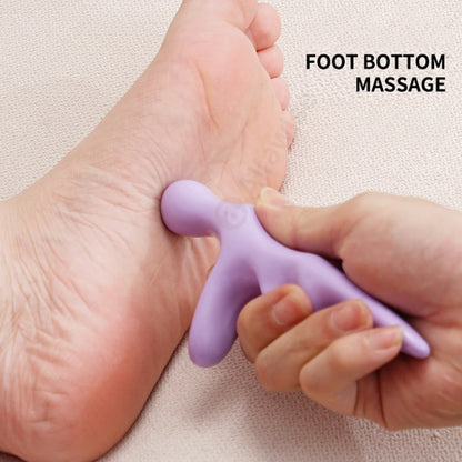 T Acupressure Massager Thumb Finger Press Trigger Point Relief Fatigue Manual Relaxed Whole Body Deep HandHeld Reflexology Tool