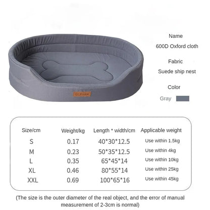 Fluffy Pet Cushion Bed for Dogs & Cats - Urbizia