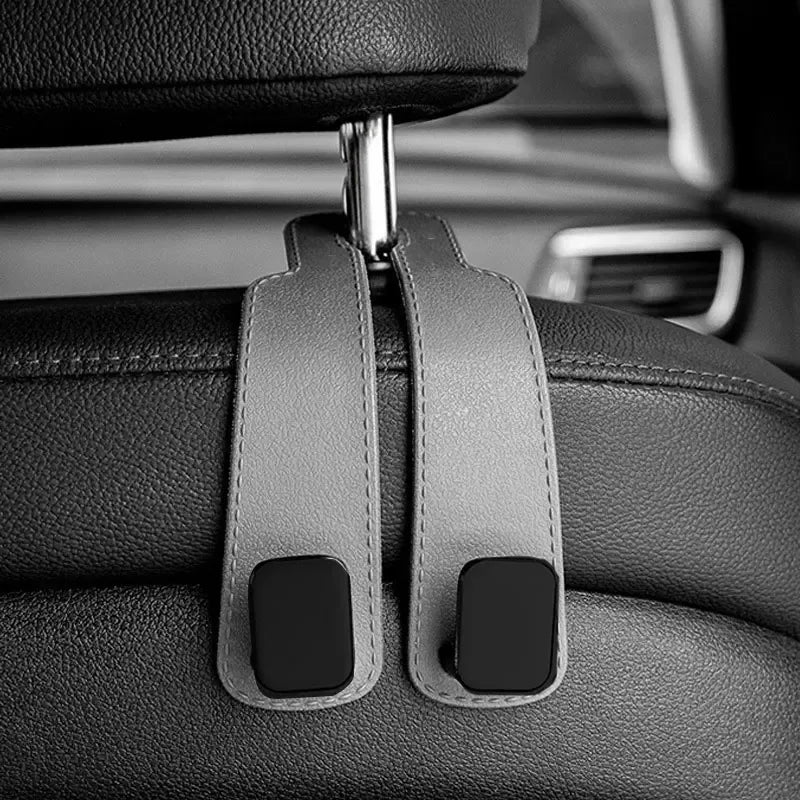 Car Headrest Hooks Hanger for Bags Seat Back Organizer Holder Clips Auto Fastener Hooks Car St - Urbizia