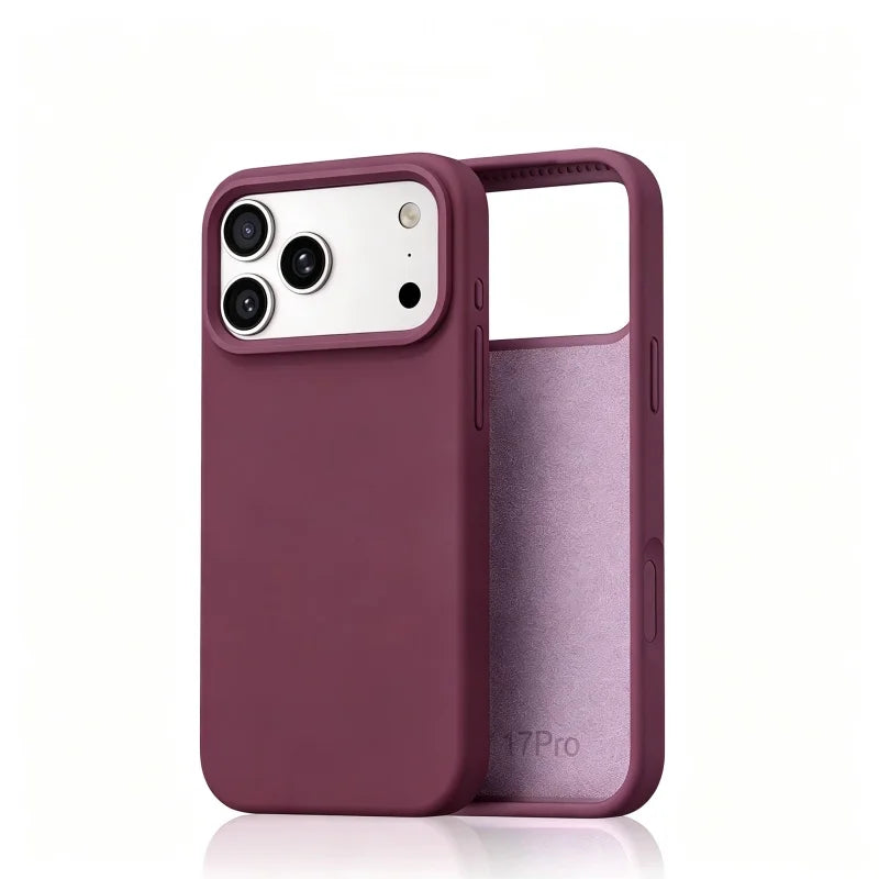 Simple Liquid Silicone Phone Case For iPhone 18 Pro Max 17 16 13 15 14 12 Pro Max Cases With Box Soft Fashion Shockproof Cover