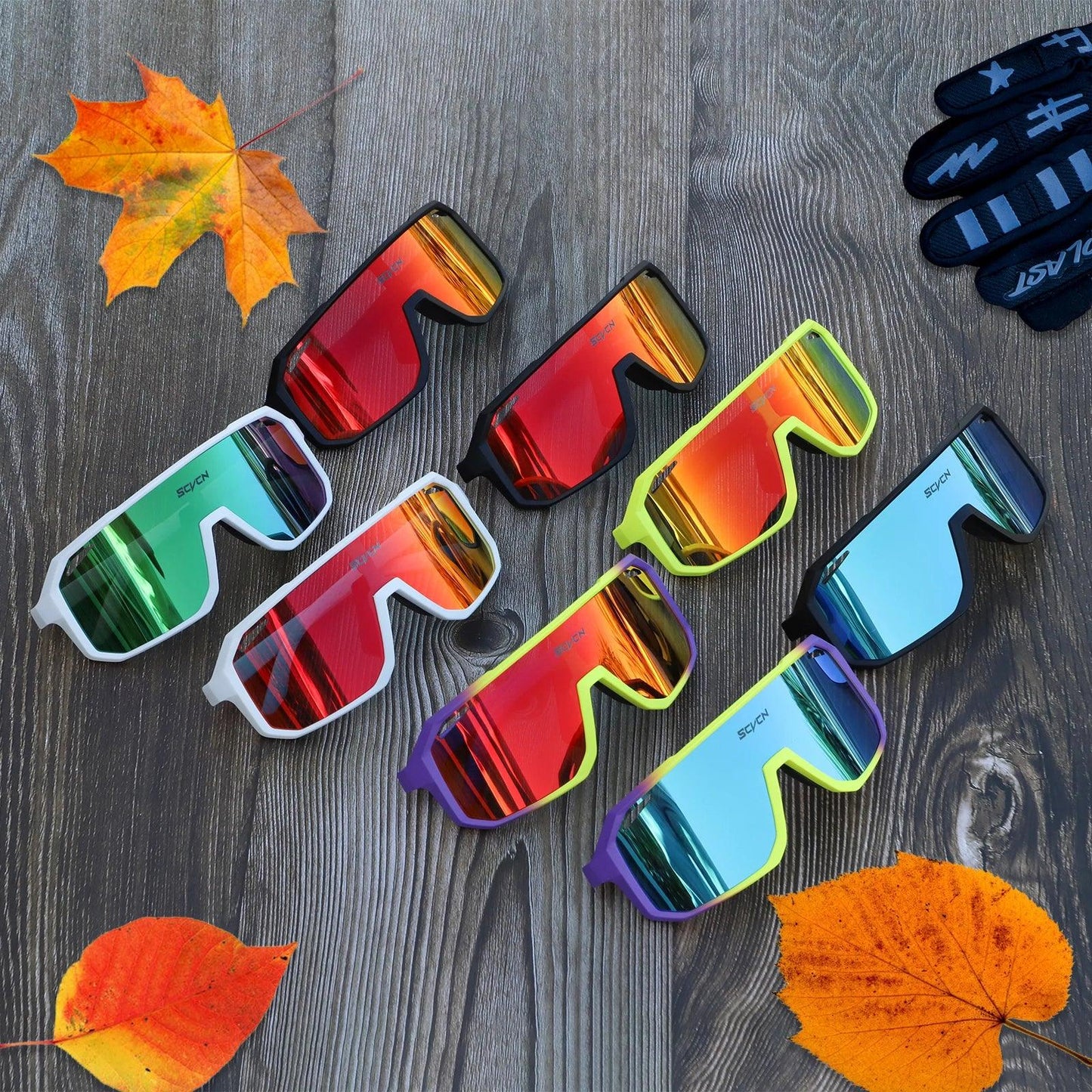 SCVCN UV400 Cycling Sunglasses for Men & Women