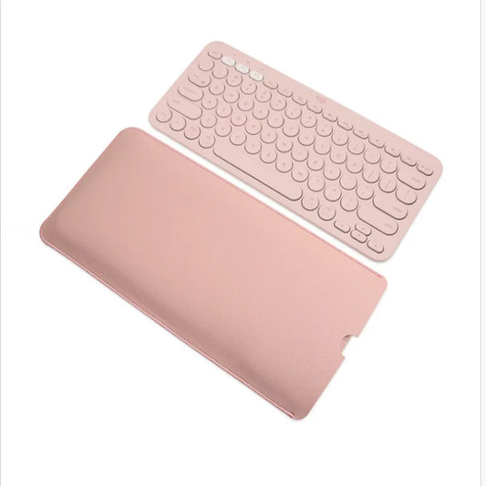 PU Leather Keyboard Case Wireless Keyboard Storage Bag For Logitech K380 Keyboard Dust Cover