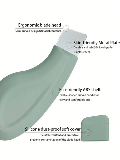 1pc Nose Blackhead Remover Tool Gentle Facial Pore Cleanser Silicone Facial Scraper Skin Scrub Facial Scraper Skin Care Tools