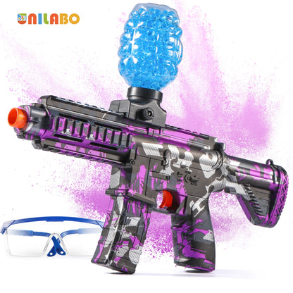 M416 Electric Ball Blaster Toy Gun - High-Speed, Metallic Finish, Rechargeable - Outdoor Game Party Gift(Bullets Excluded)