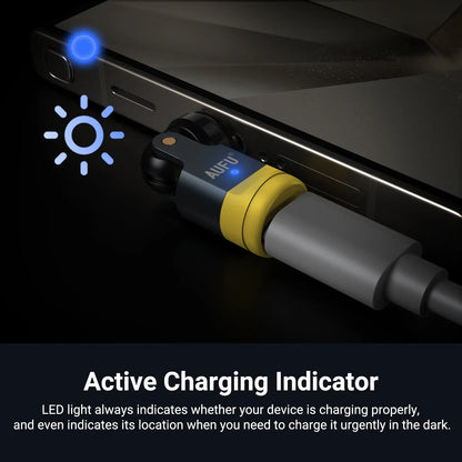 540° Magnetic USB-C Adapter Type-C Fast Charging