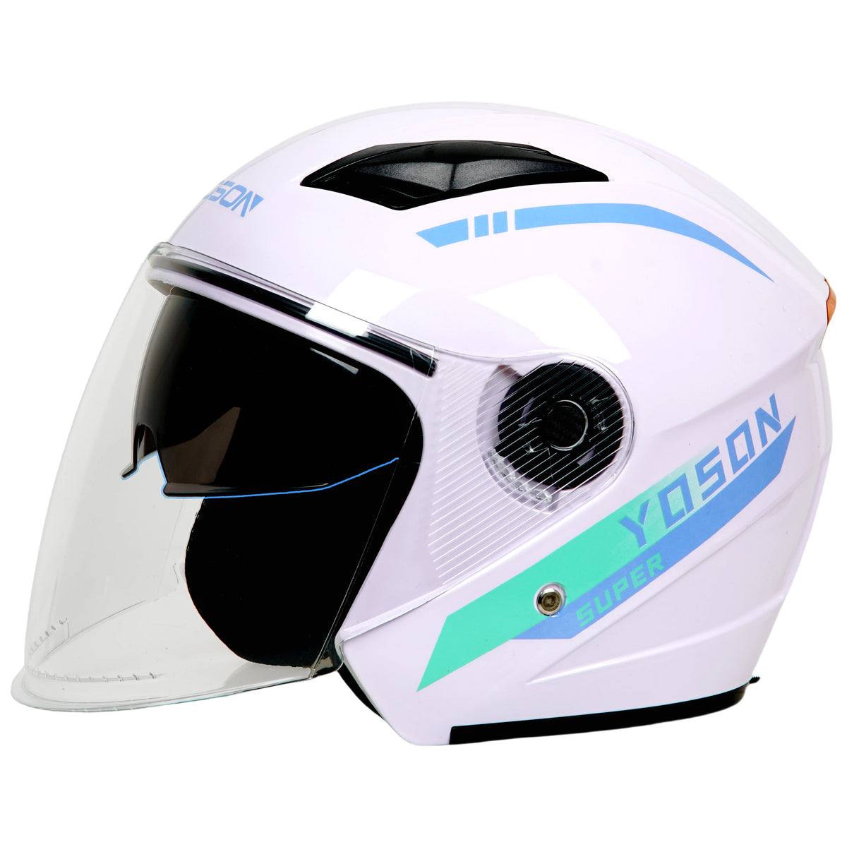 Four seasons double mirror helmet electric car men and women half helmet motorcycle battery car helmet K6