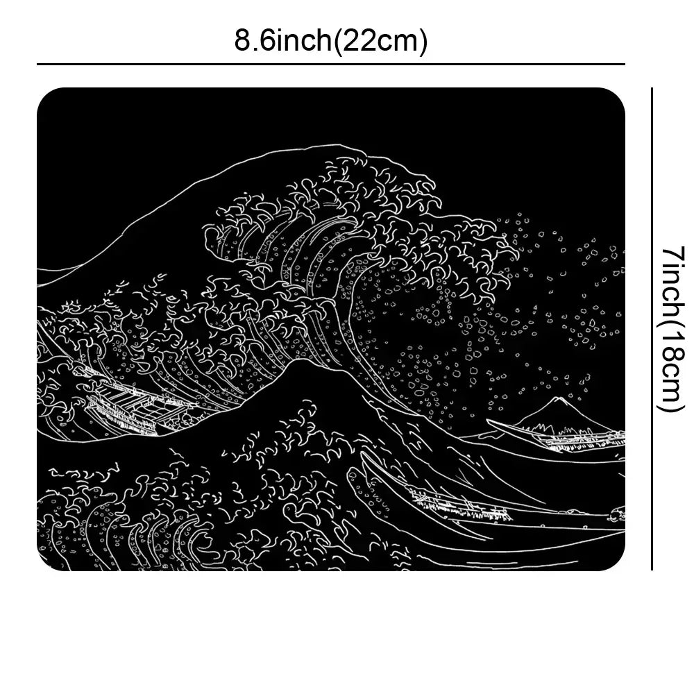 1PC Large Mouse Pads For Desk, Gaming Mouse Pad, Mouse Pad with Stitched Edges and Non-Slip Rubber Base, Extended Mouse Pad - Urbizia