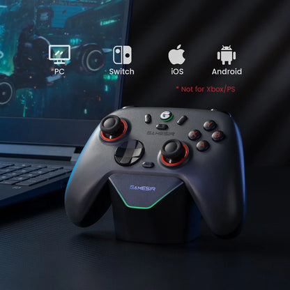 GameSir Nova 2 Lite Wireless Switch Controller Bluetooth Gamepad with Hall Effect for Nintendo Switch, iPhone, Android, PC