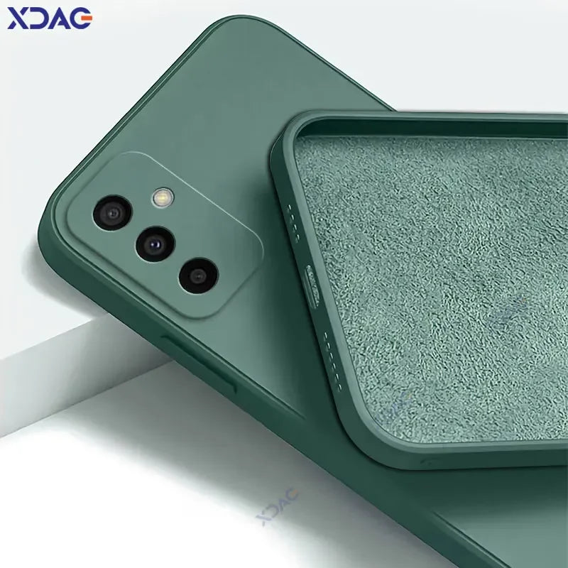 Cellphone Cases for Samsung Galaxy M23 F23 5G SamsungM23 SamsungF23 Luxury Original Square Liquid Silicone Back Cover Coque Bags