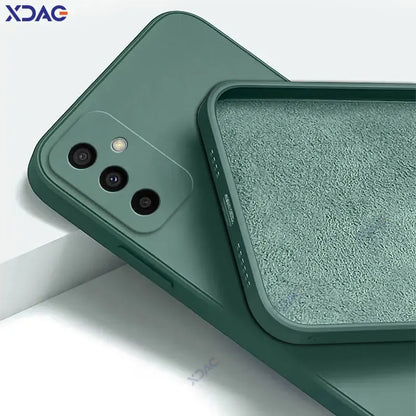 Cellphone Cases for Samsung Galaxy M23 F23 5G SamsungM23 SamsungF23 Luxury Original Square Liquid Silicone Back Cover Coque Bags