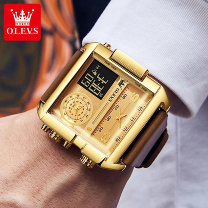 OLEVS Brand Watch Multi Functional Men's Electronic Watch Waterproof 1101