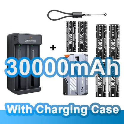 VYVYLABS 30000mAh Detachable CCC Power Bank Fast Charger 22.5W Wireless Portable Charger 21700 PowerBank For iP 17 Spare Battery