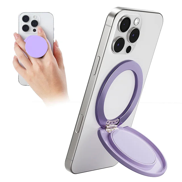 Grippopso NEW Magnetic Phone Grip for MagSafe 360° Rotate Phone Ring Holder And Kickstand For Samsung For iPhone 16/15/14/13/12