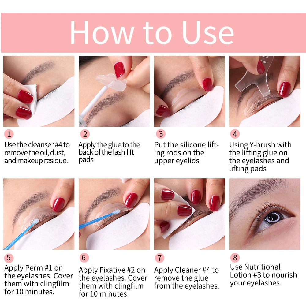 ICONSIGN Lash Lift Kit Lifiting Eyelash Enhancer Eyelash Lifting Kit Lash Perm Eye Makeup