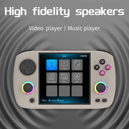 ANBERNIC RG CUBEXX Handheld Game Console 3.95''IPS Screen Linux System Video Output WiliWili Ebook Reader Multi-function Console
