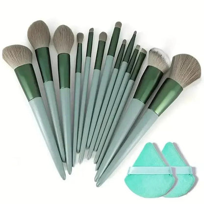 13-Piece Professional Makeup Brush Set