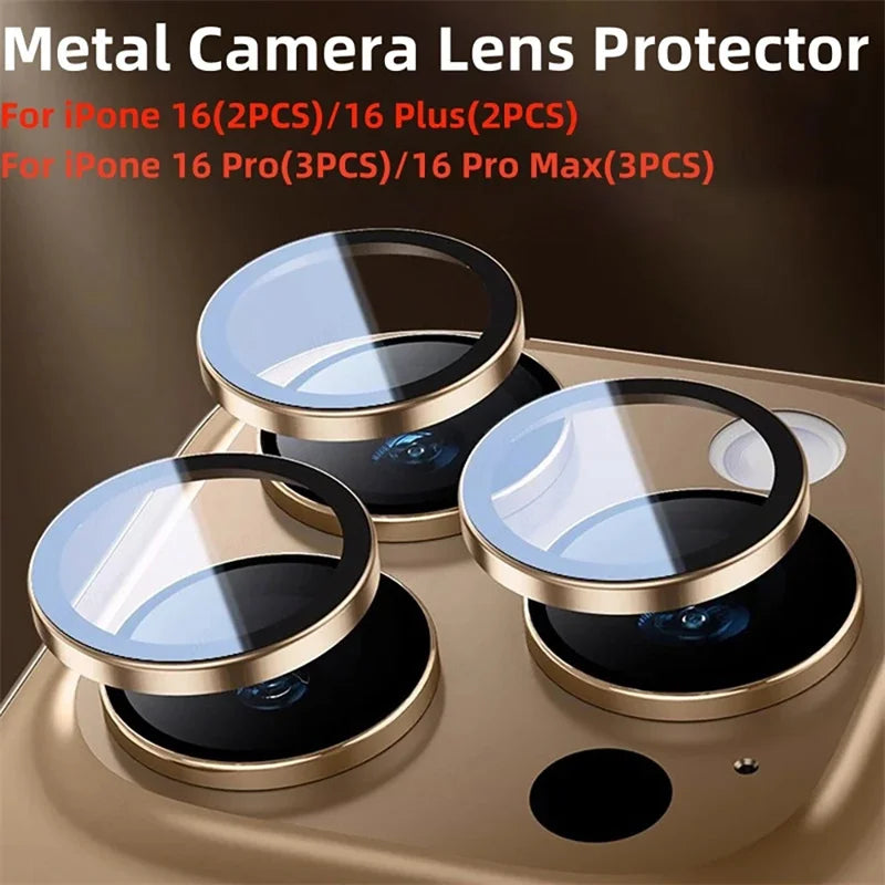 Camera Lens Protector For iPhone 17 16 13 12 11 Pro Max Mini Lens Glass For iPhone Air 15 14 Pro Max 16 Plus Phone Accessories