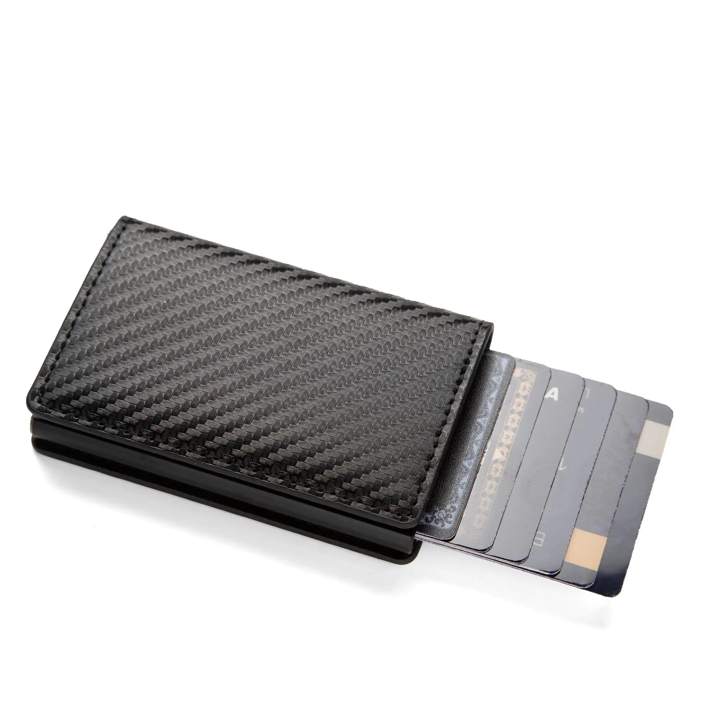 Anti-theft RFID credit card holder minimalist wallet pocket slim card holder card holder pu leather for men and women