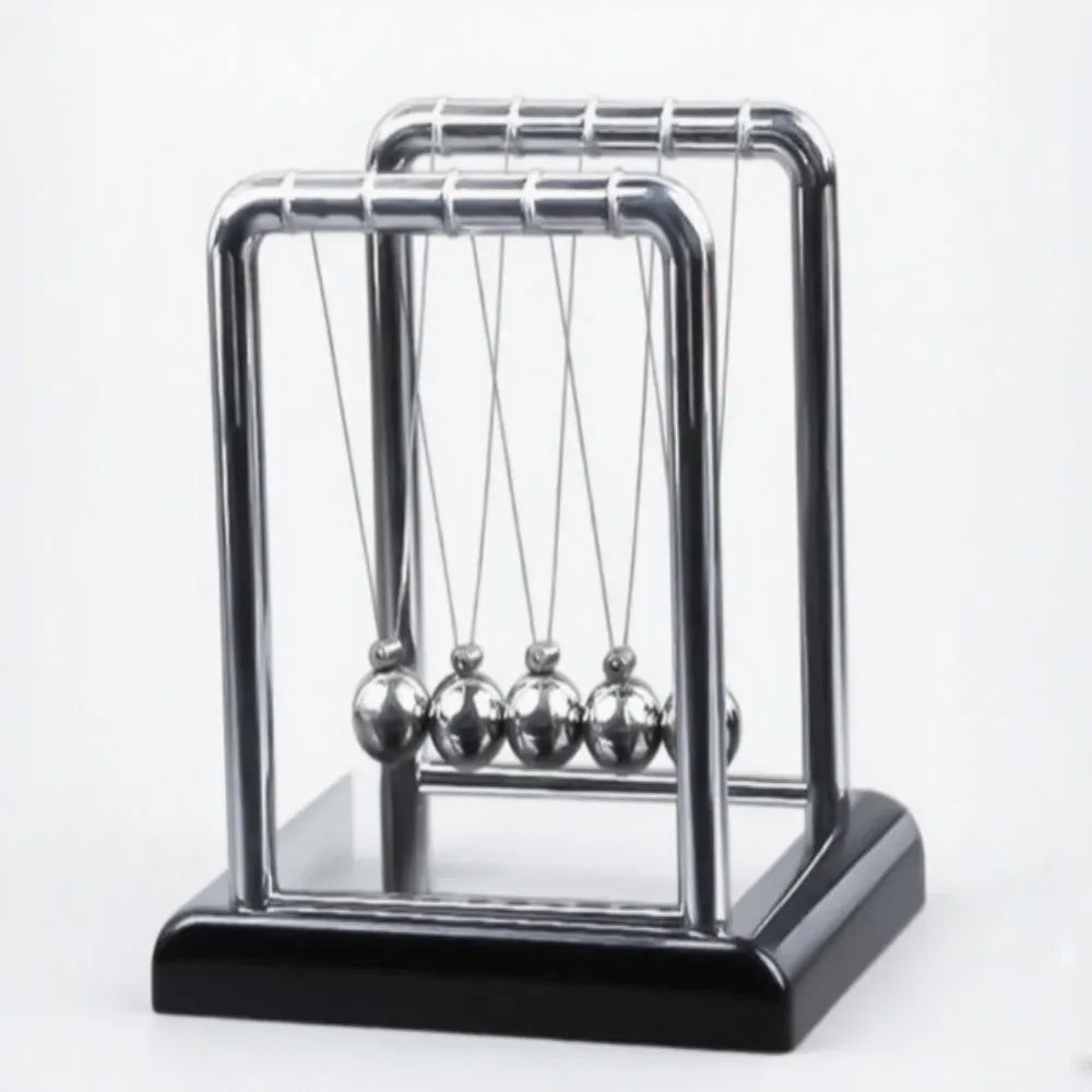 Newton's Cradle Balance Steel Ball Teaching Supplies Physics Science Pendulum Desktop Toys Stress Relief Gifts Home Decoration - Urbizia