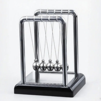 Newton's Cradle Balance Steel Ball Teaching Supplies Physics Science Pendulum Desktop Toys Stress Relief Gifts Home Decoration - Urbizia