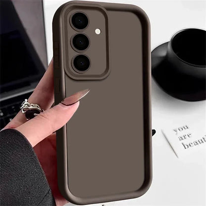 Candy Color Soft TPU Silicone Phone Case for Samsung