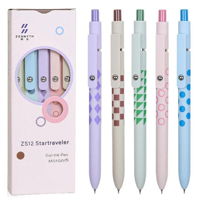 New Piloting Morandi Colour Gel Pens Soft Touch Quick Dry Smooth 0.5mm Gel Ink Pen For School Writing Stationery Supplies