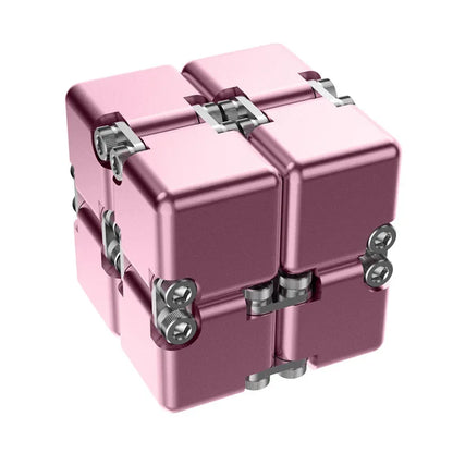 Metal Magnetic Pocket Cube 2x2 Puzzle Toy for Stress Relief
