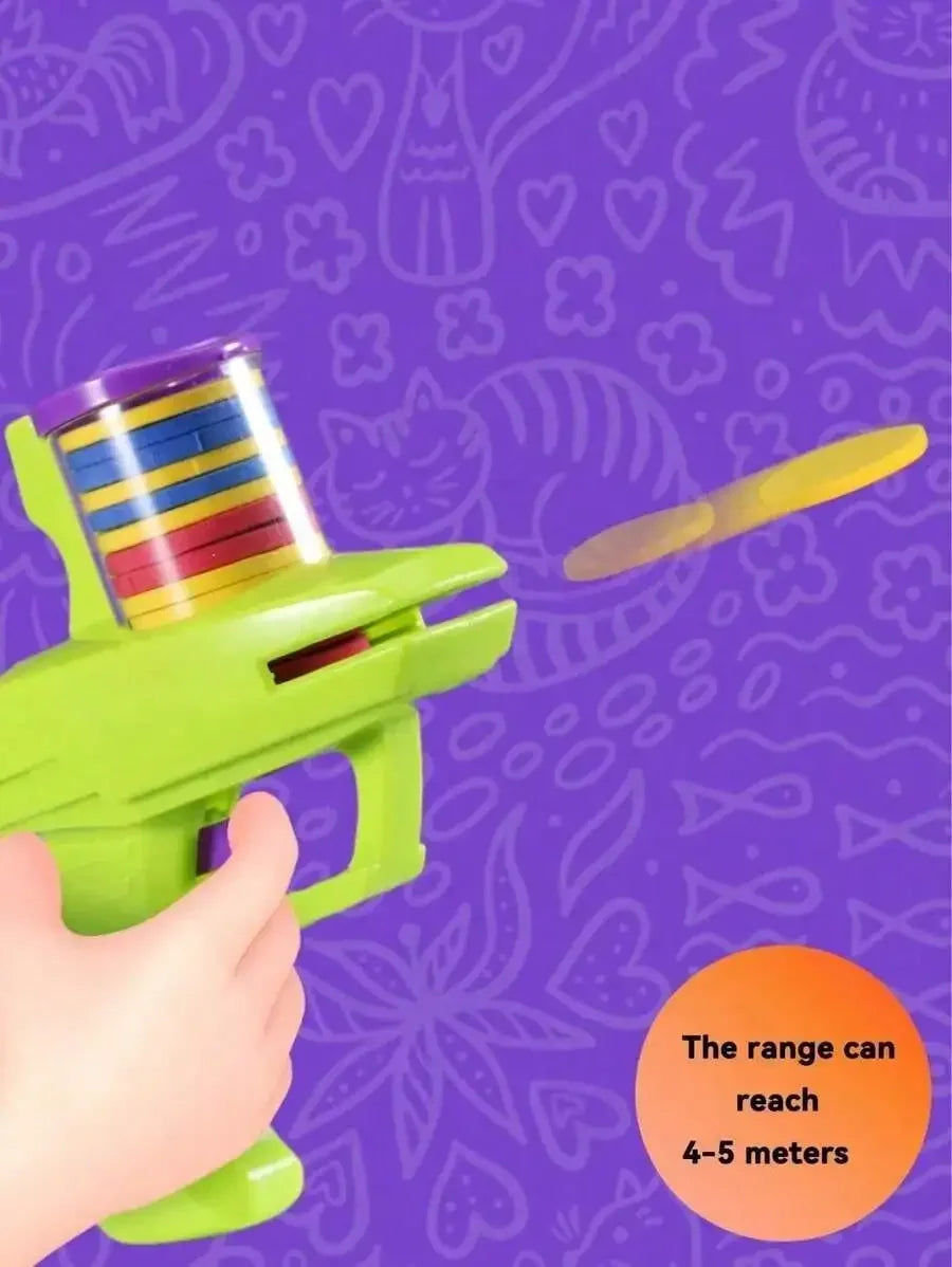 2026 Disc Launcher,Children's Outdoor Indoor Toys,Parent-Child Interactive Gift,Suitable For Boys And Girls Stocking Fillers Boys,Kids Gadgets,Girl Gift, Educational Games,Travel Toys, Perfect Birthday Gifts For Children Over