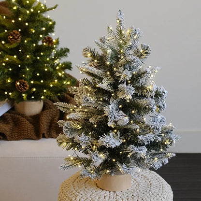 Artificial PVC Christmas Tree – 45cm / 60cm with Pinecones