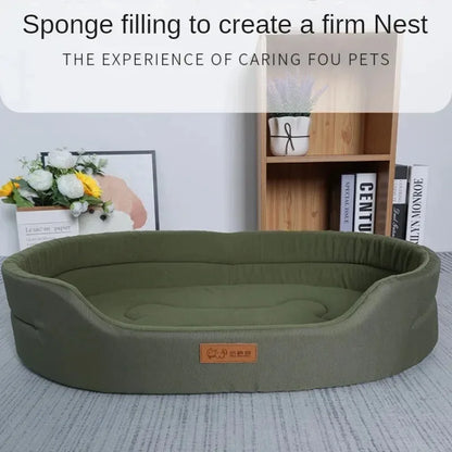 Fluffy Pet Cushion Bed for Dogs & Cats - Urbizia