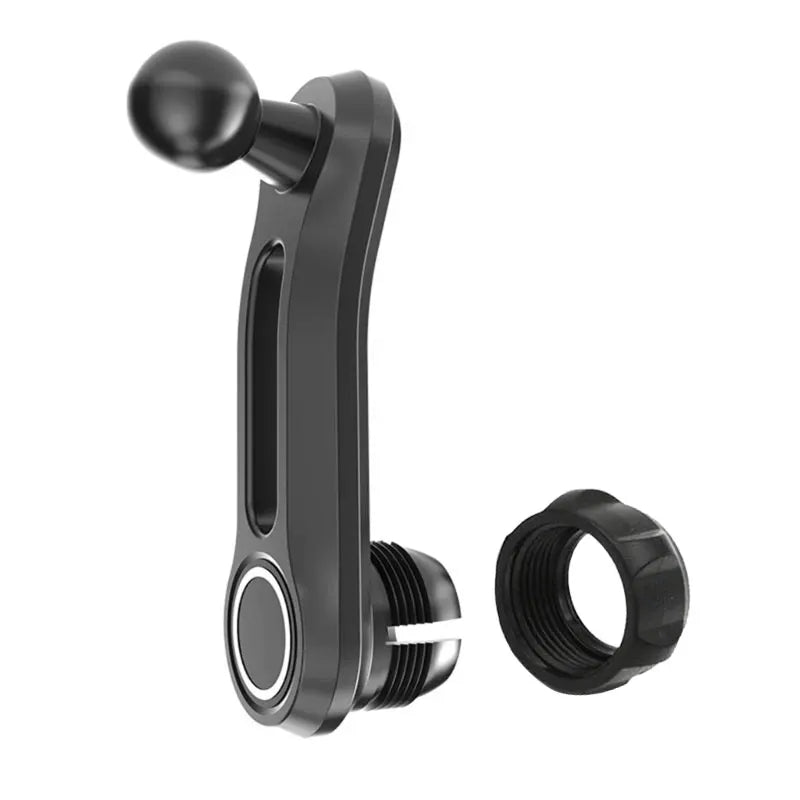 17mm Round Joint Extension Arm Female to Male Head Extender Rotating Rod for Car Air Outlet Vent Phone Stand