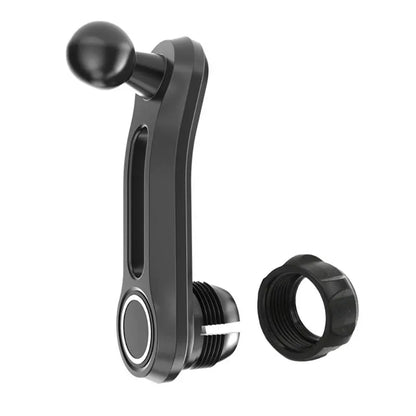 17mm Round Joint Extension Arm Female to Male Head Extender Rotating Rod for Car Air Outlet Vent Phone Stand