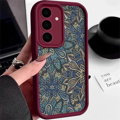 Retro Soft TPU Case for Samsung Galaxy – Anti-Scratch Silicone Cover