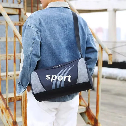 Unisex Outdoor Crossbody Shoulder Backpack with Belt Capacity Men Camping Running Gym Bag Travel Hiking Handbag Sports Small Bag