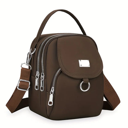 Hot Crossbody Bag Solider Color For Women Fashion Portable Casual Bag Students Cross Body Shoulder Bag