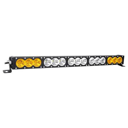 6-54 inch 30-300W LED Bar 4x4 with 12v Wire Harness Kit, LED Light Bar for Offroad Vehicles Trucks ATV, Amber White Fog Light
