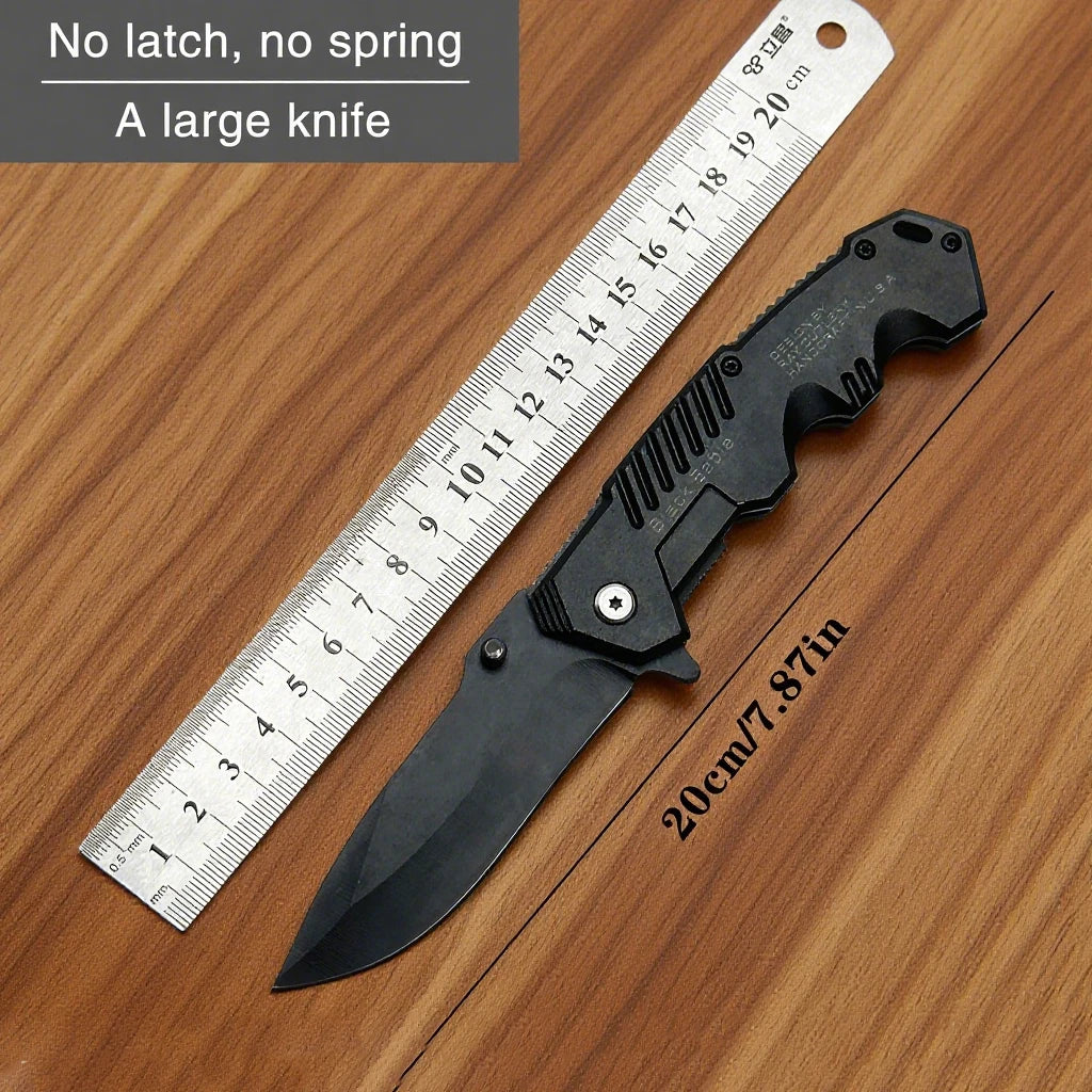 Multi-Functional Safety Folding Knife EDC Pocket Knife with Lock for Outdoor Survival Camping Fruit Knife