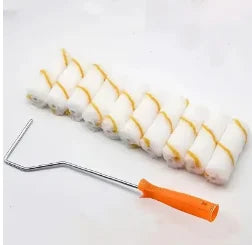 28/22/11/4/1pc, Ultra-Fine Fiber Home Paint Roller Brush Set, Non-Shedding Professional Sponge Roller Brush Set, High Absorbency Household Paint Roller Brush Set - Ultra-Fine Fiber Roller, High Absorbency Mini Fabric Roller,