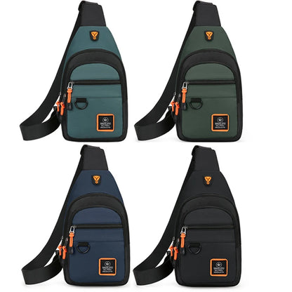 Men's Leisure Outdoor Hiking Bike Shoulder Bag, Waterproof Sports Crossbody Bag, Travel Backpack, Men's Chest Bag, Shoulder Bag