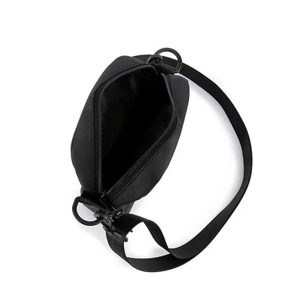 Men's Bag, Available in Single Shoulder or Cross-Body Design, Suitable for Daily Use during School Made of Nylon Material