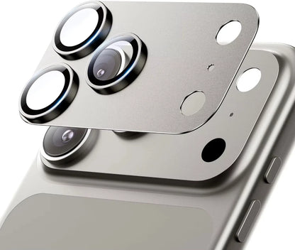 NNBILI For iPhone 17 18 Pro Max Camera Lens Protector Strong Adsorption Metal Tempered Glass Camera Screen Full Protective Cover