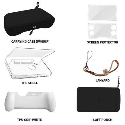AYN THOR Gaming Accessories Grip Dual Screen Flip Up Handheld Device Protective Case For AYN THOR